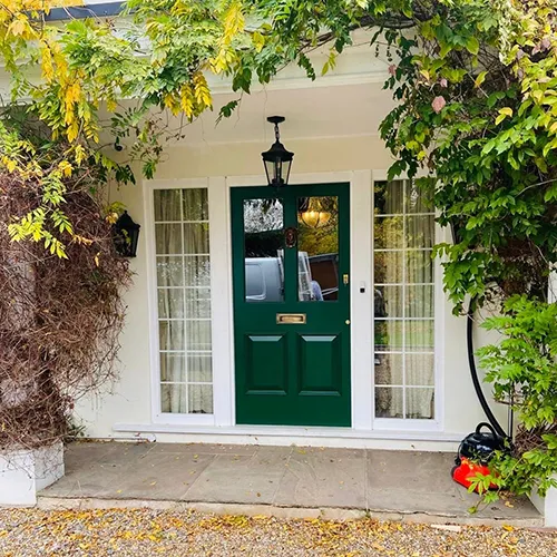 Impressions Joinery - Green front door