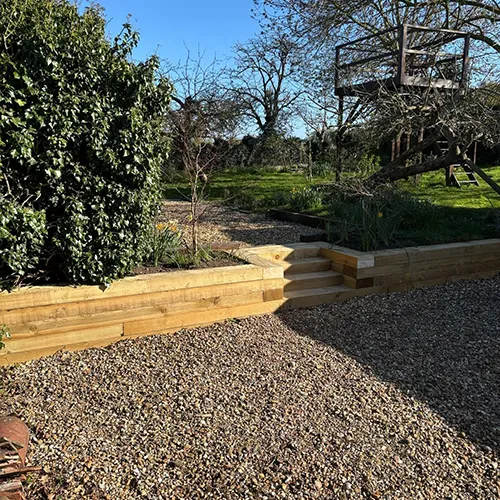 Impressions Joinery - Garden steps